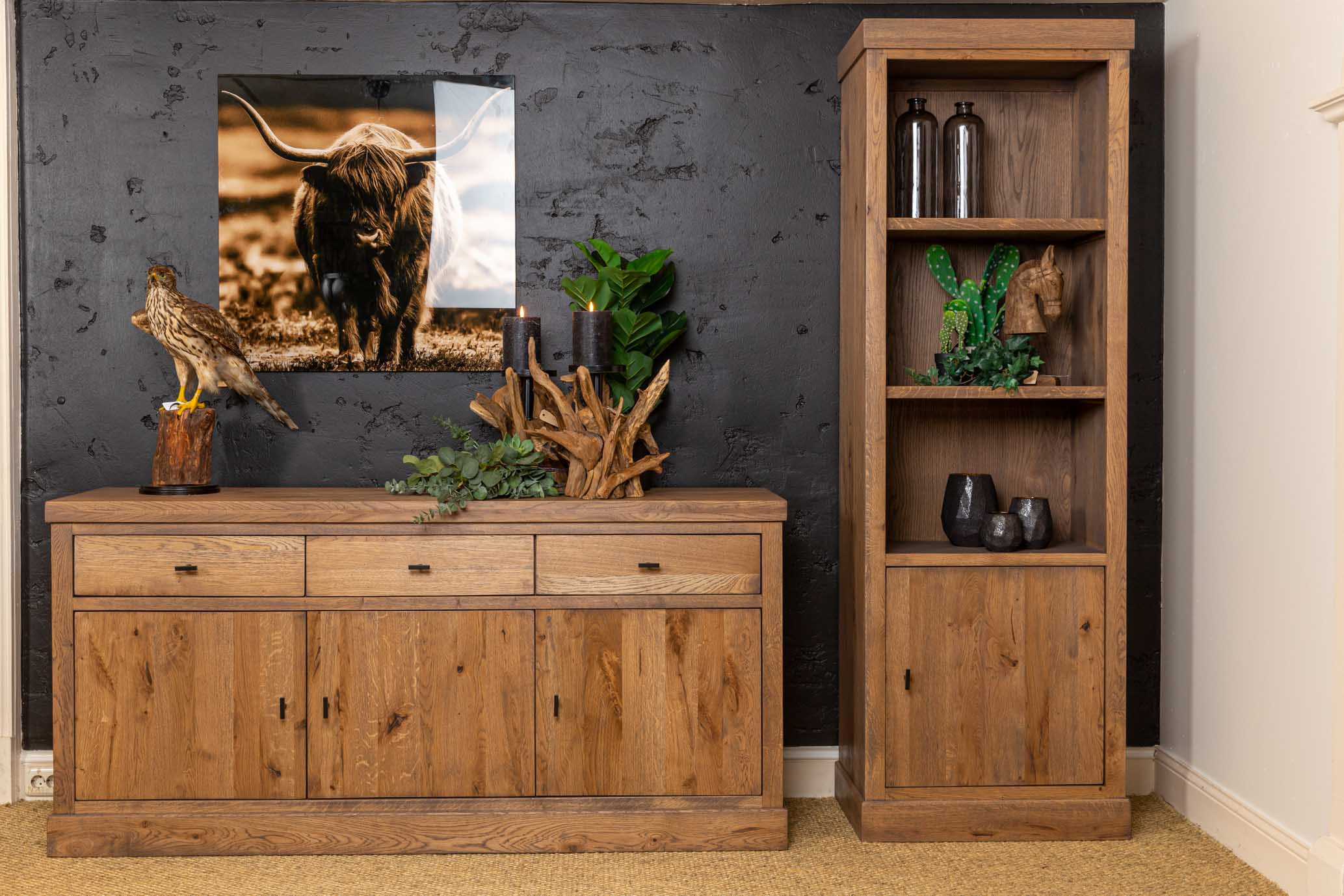 Dressoir 3 deurs Hunter