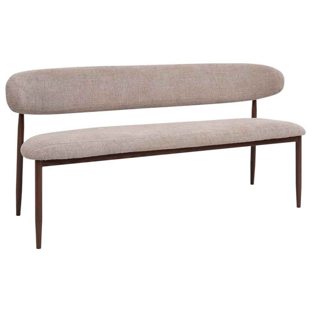 Eetkamerbank Sieb - Taupe