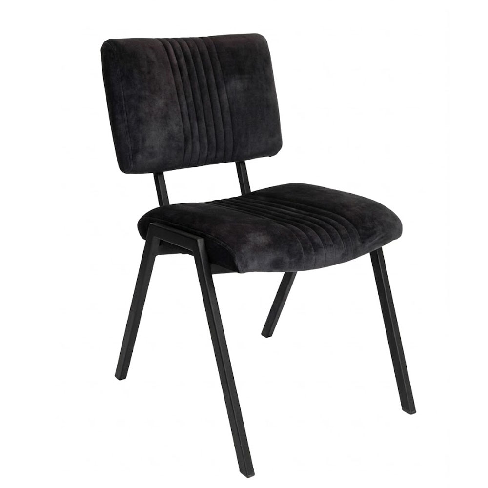 Eetkamerstoel Salvadore Antraciet