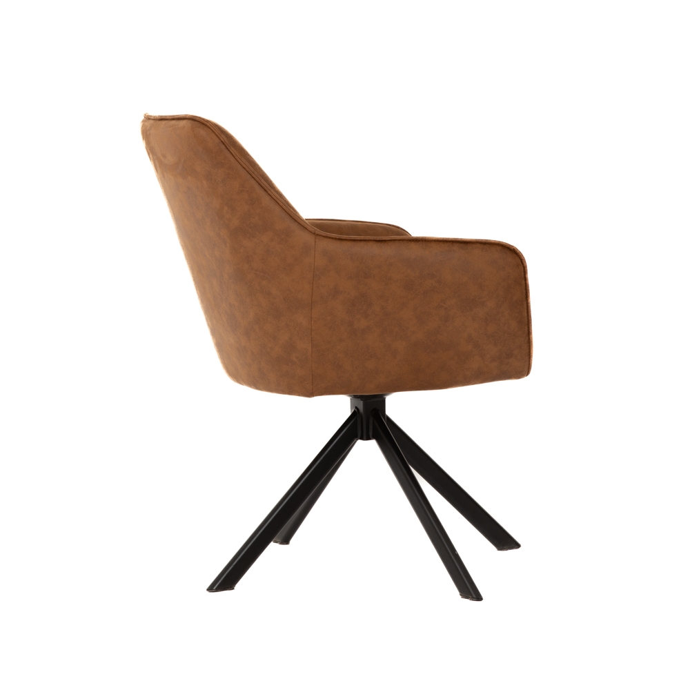 Eetkamerstoel Sara - Cognac