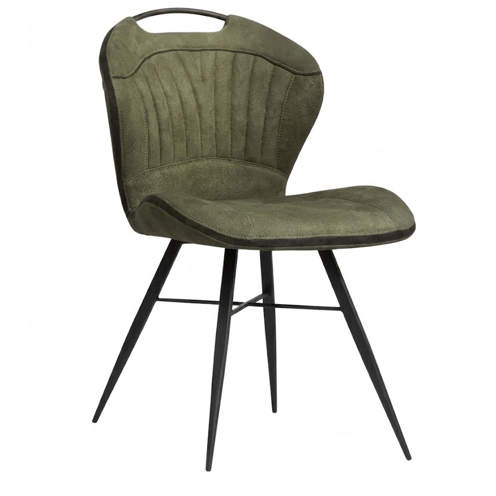 Eetkamerstoel Shane - mosgroen