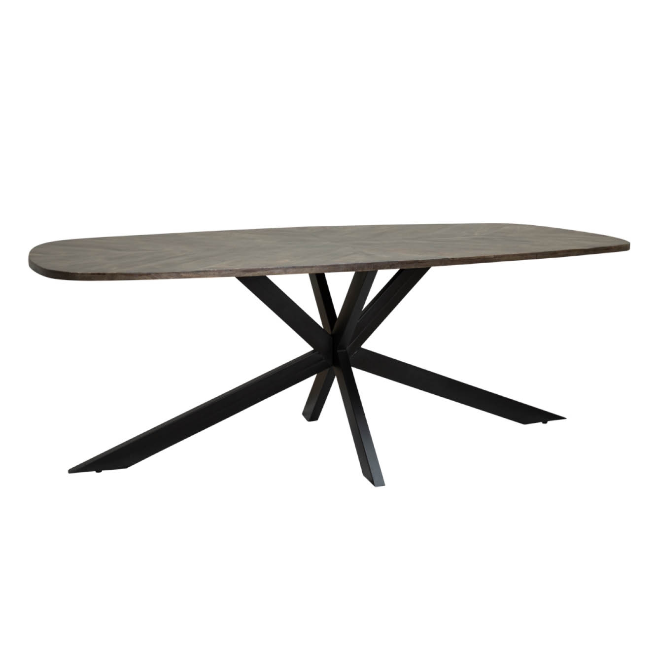 Eettafel Silvi olijfbruin