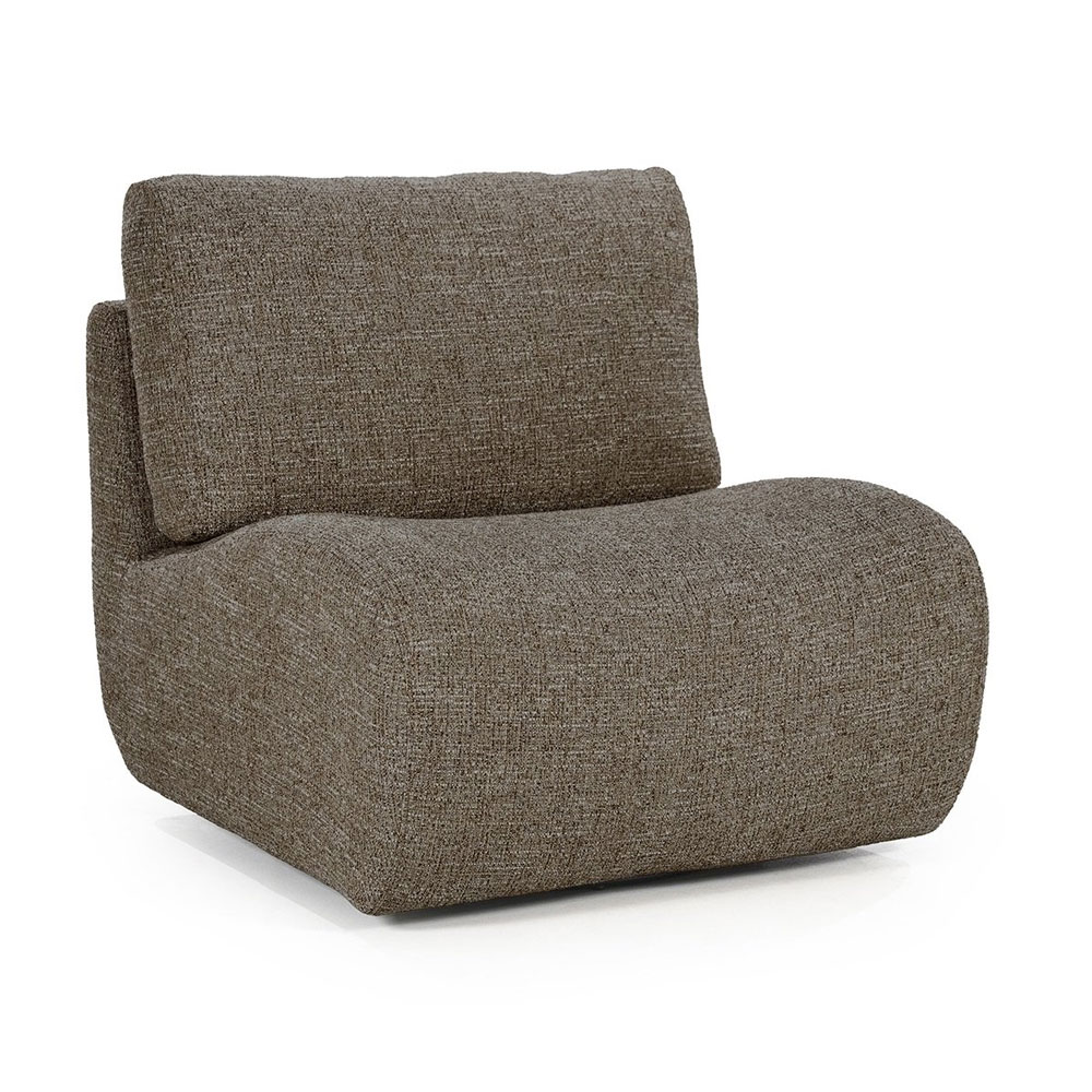 Fauteuil Lucia bruin Donna