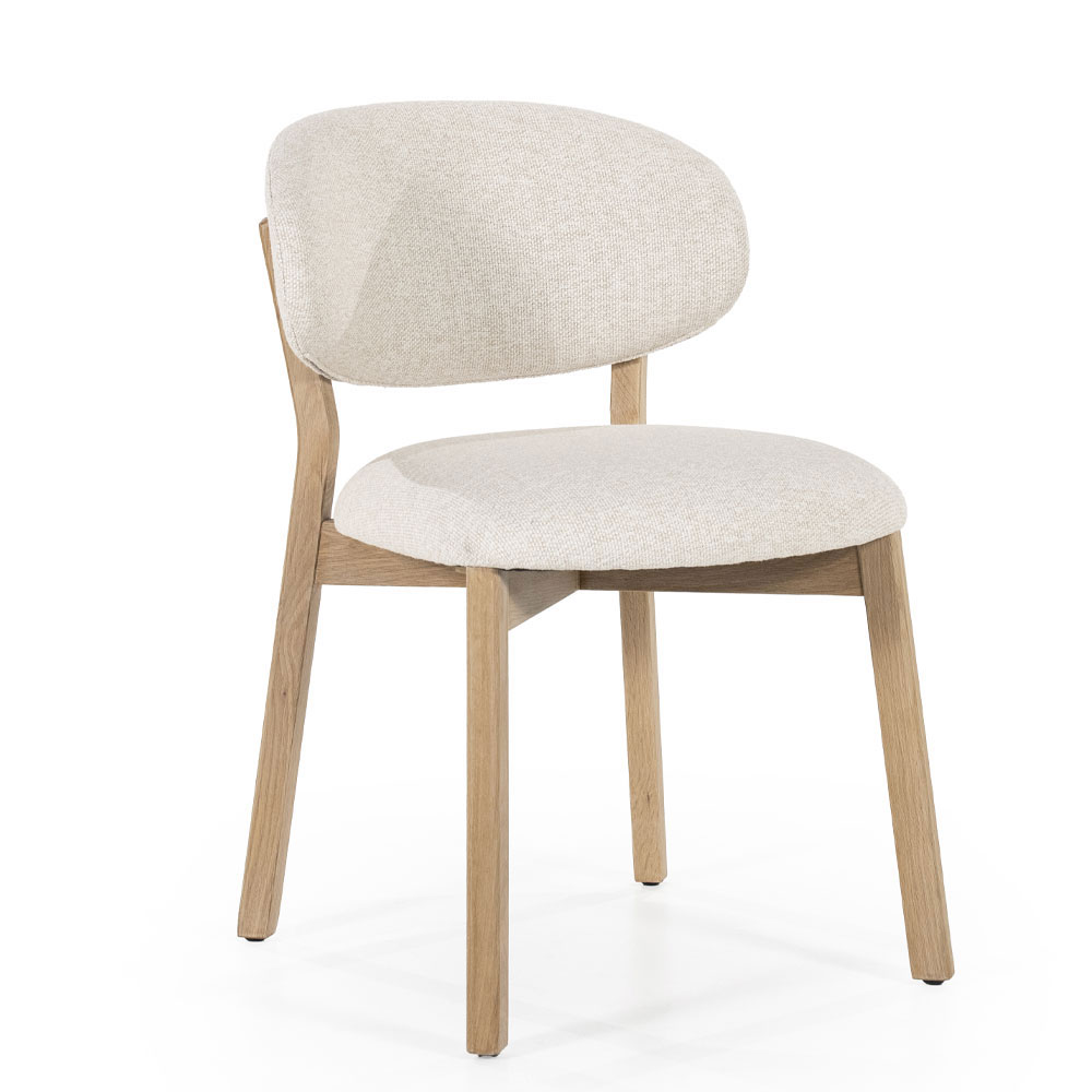 Stoel Mikky naturel - beige Moon