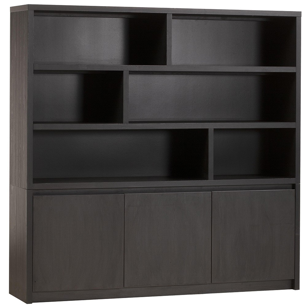 Wandkast 3 dr/6 open vak Megan