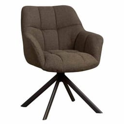 Eetkamerstoel Alba - dark brown
