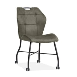 Eetkamerstoel Leon - Olijfgroen