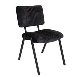 Eetkamerstoel Salvadore Antraciet