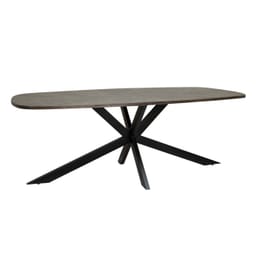 Eettafel Silvi - olijfbruin