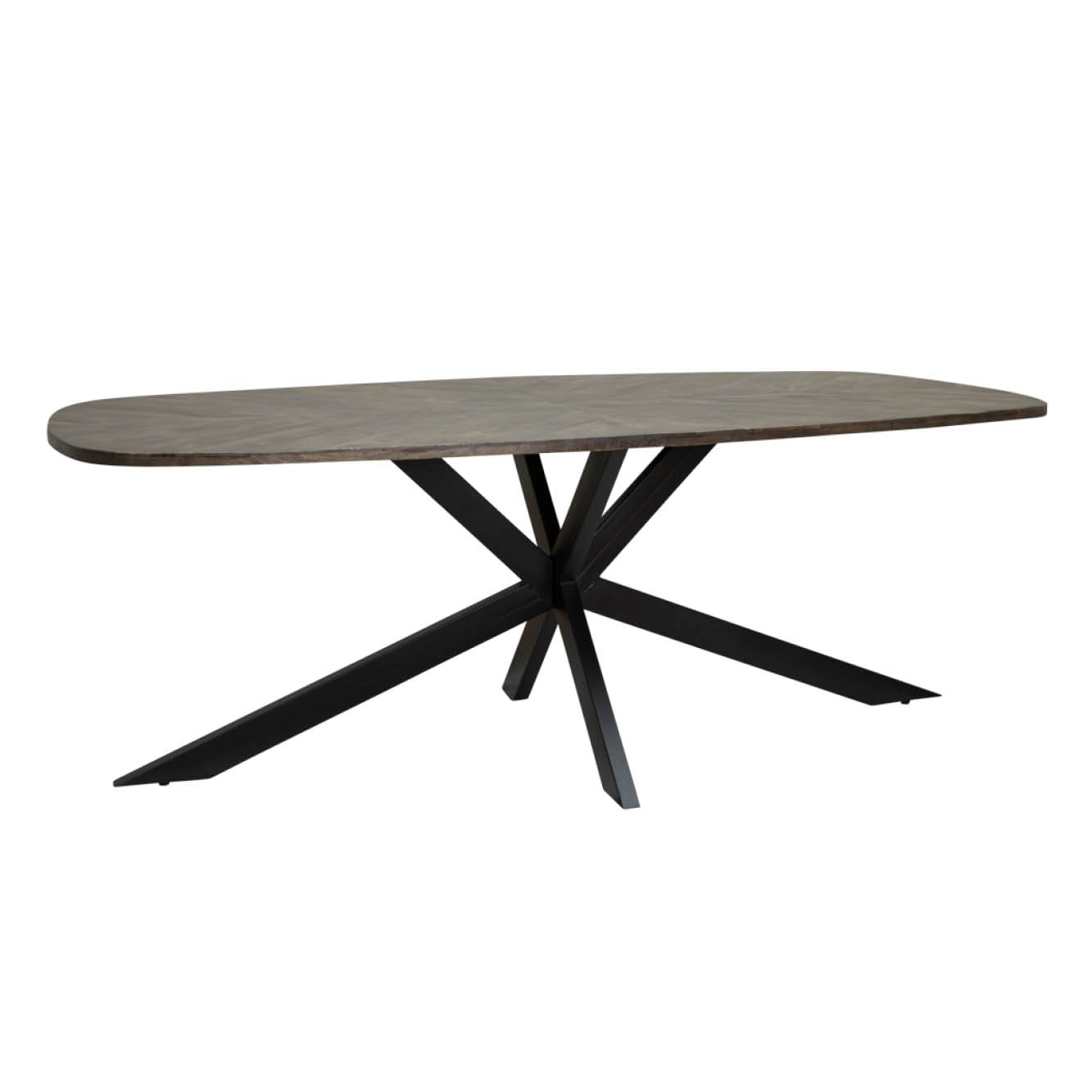 Eettafel Silvi olijfbruin
