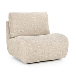 Fauteuil Lucia taupe Donna