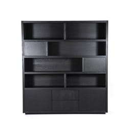  Kabinet Helsinki 200x220 cm zwart
