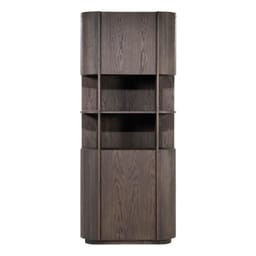 Kabinet Oslo 93x220 cm - donkerbruin