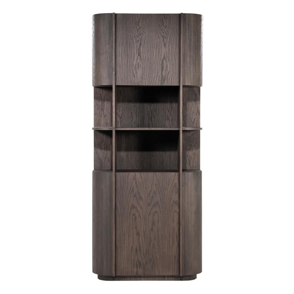 Kabinet Oslo 93x220 cm - donkerbruin
