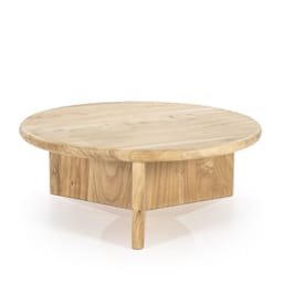 Salontafel Leoti - groot naturel