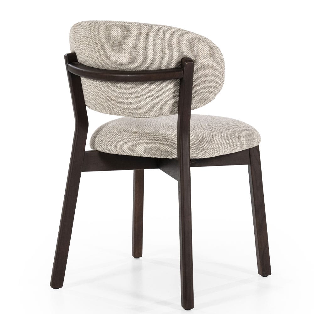 Stoel Mikky bruin - taupe Moon