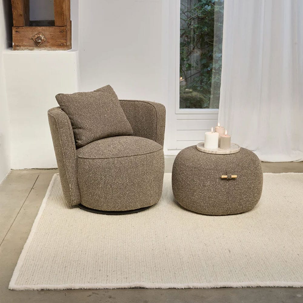 Vloerkleed Pebble Beach 12 (fur-afwerking)