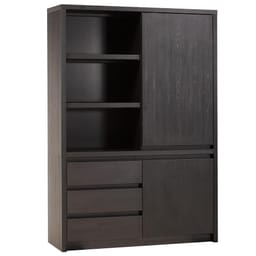 Wandkast Megan - midden - 3 vakken