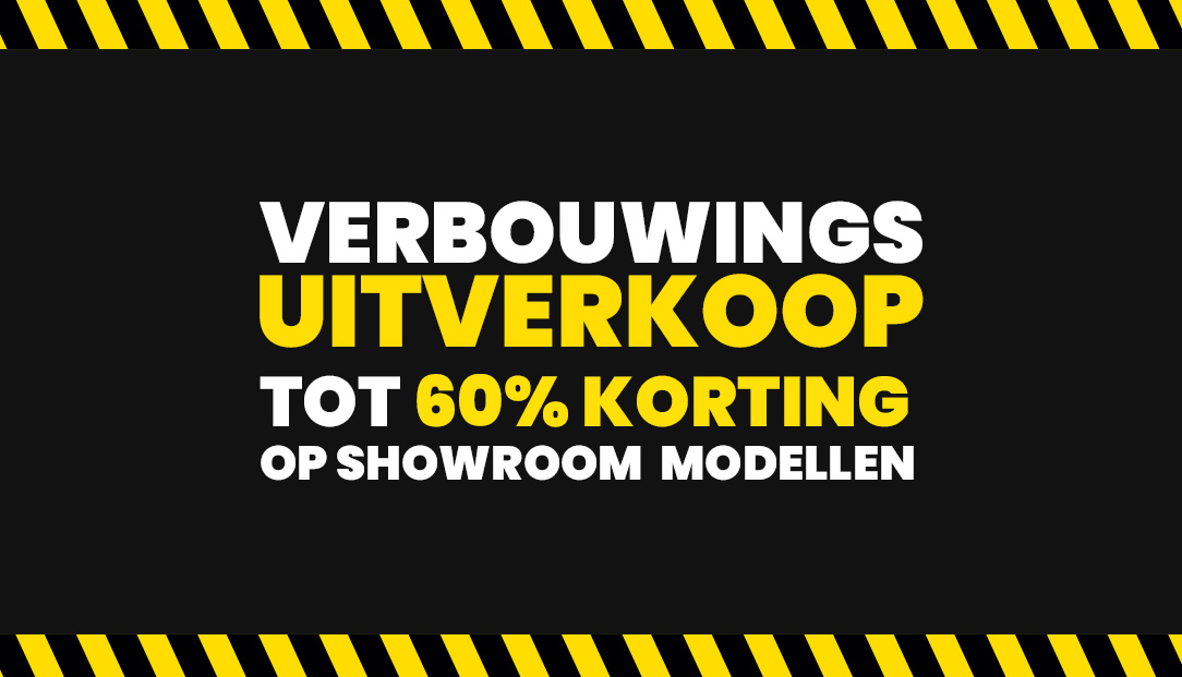 Verbouwing uitverkoop