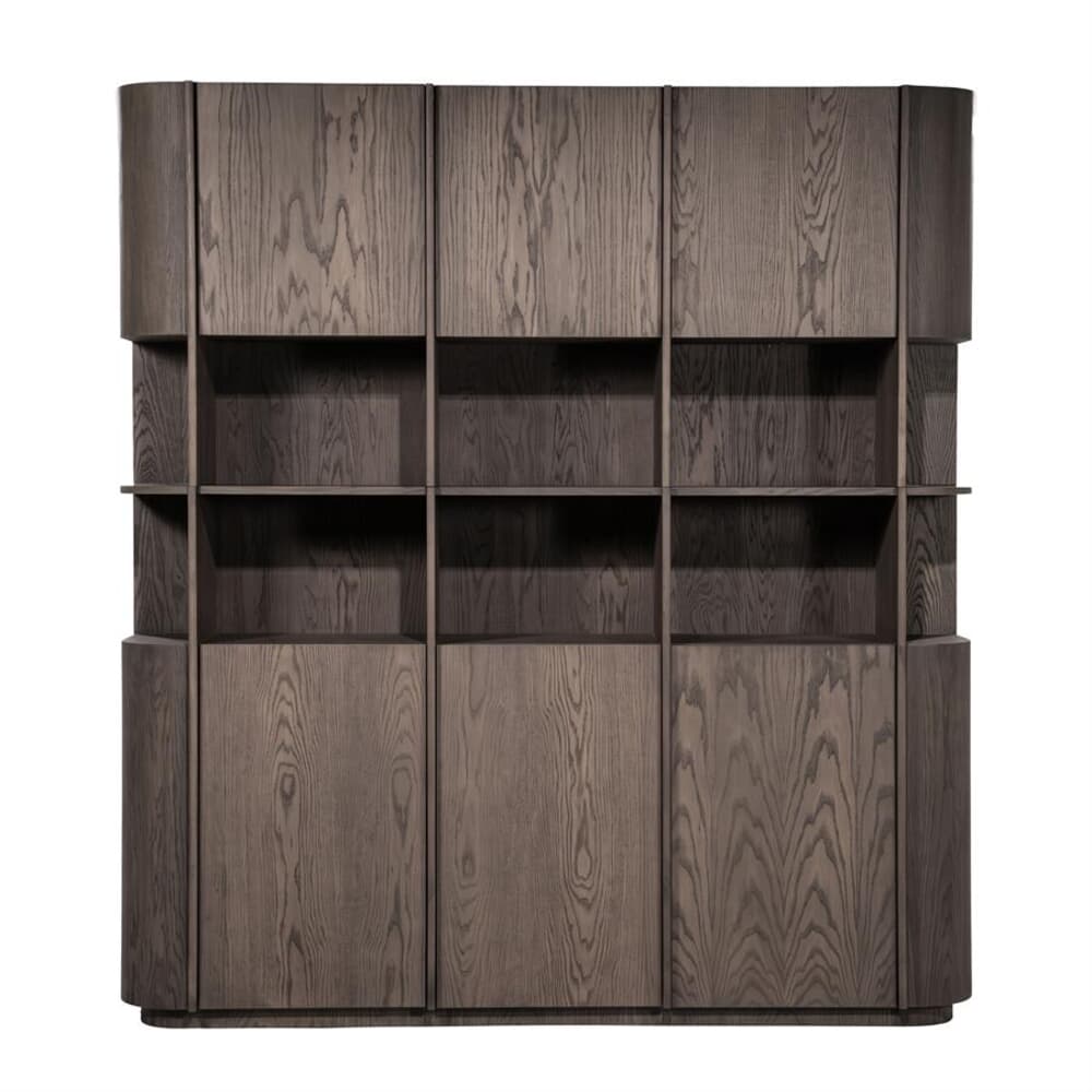 Kabinet Oslo 203x220 cm - donkerbruin