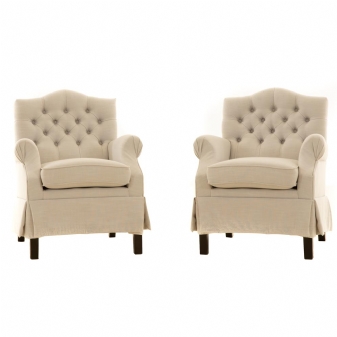 2x fauteuils Gilles