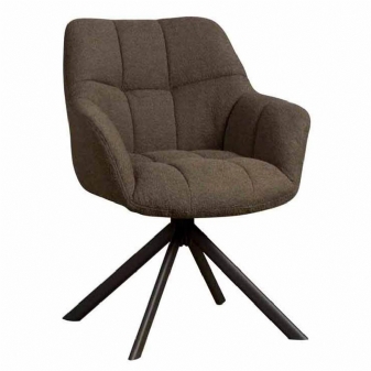 Eetkamerstoel Alba - dark brown
