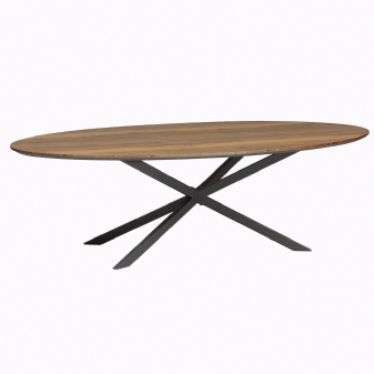 Eettafel ovaal Charlotte