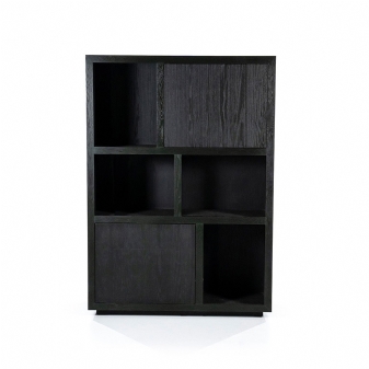 Kabinet Helsinki 2-drs 120x170cm zwart