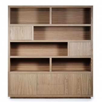 Kabinet Helsinki 200x220 cm - lichtbruin