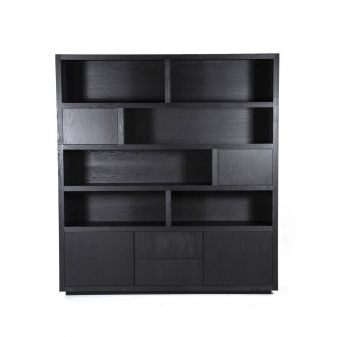  Kabinet Helsinki 200x220 cm zwart