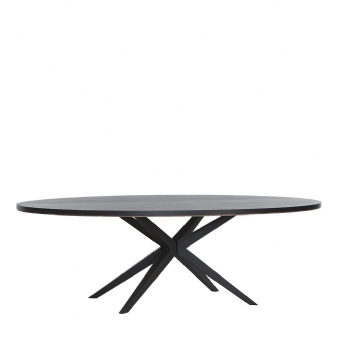 Ovale eetkamertafel Beesd