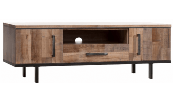 Retro tv/hifi meubel breed